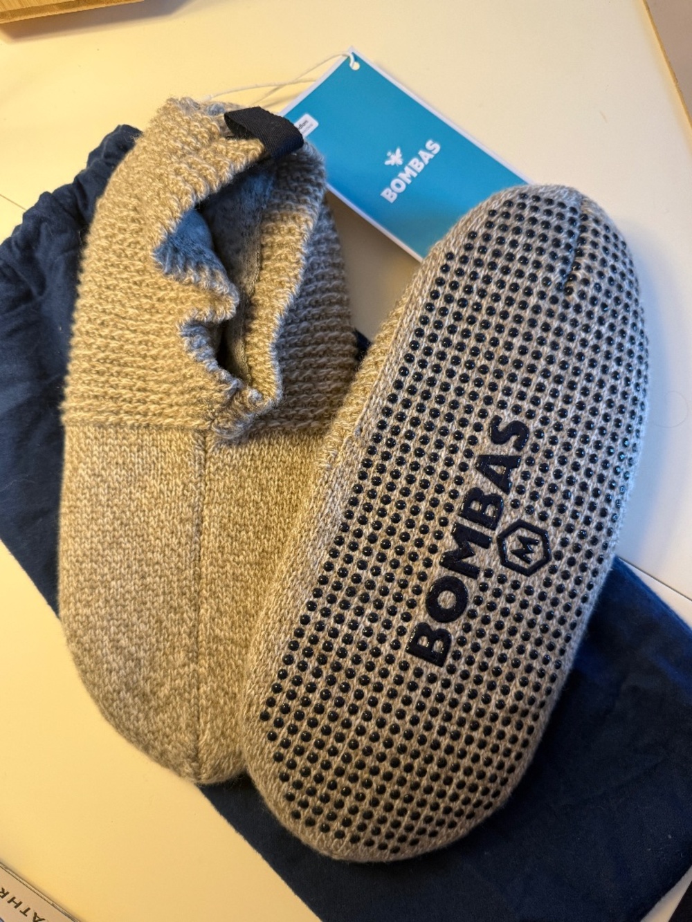 Bombas - Men's Gripper Slipper - Double Cushion